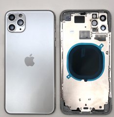 Корпус Apple iPhone 11 Pro Max Silver задня кришка
