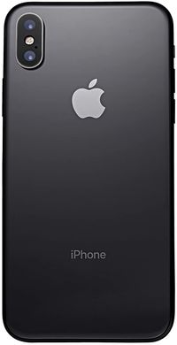 Корпус Apple iPhone X Space Gray задня кришка
