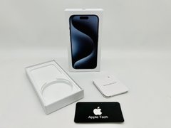 Коробка iPhone 15 Pro Blue Titanium