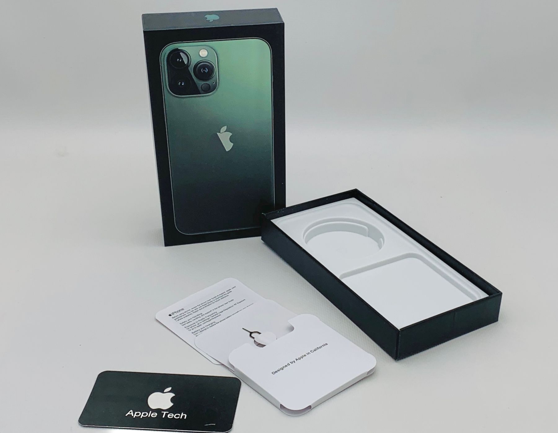 Iphone 13 Pro Alpine Green коробка