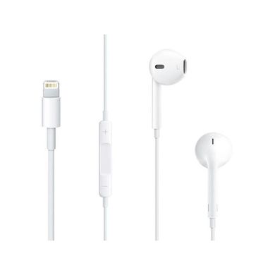 Оригинальные наушники Apple EarPods Lightning с пультом Д/У (MMTN2)