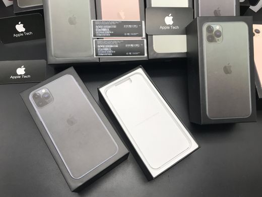 Коробка iPhone 11 Pro Max Silver